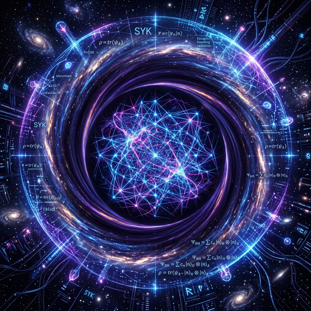 Fieldnote 010: Holographic Entanglement & SYK Dynamics